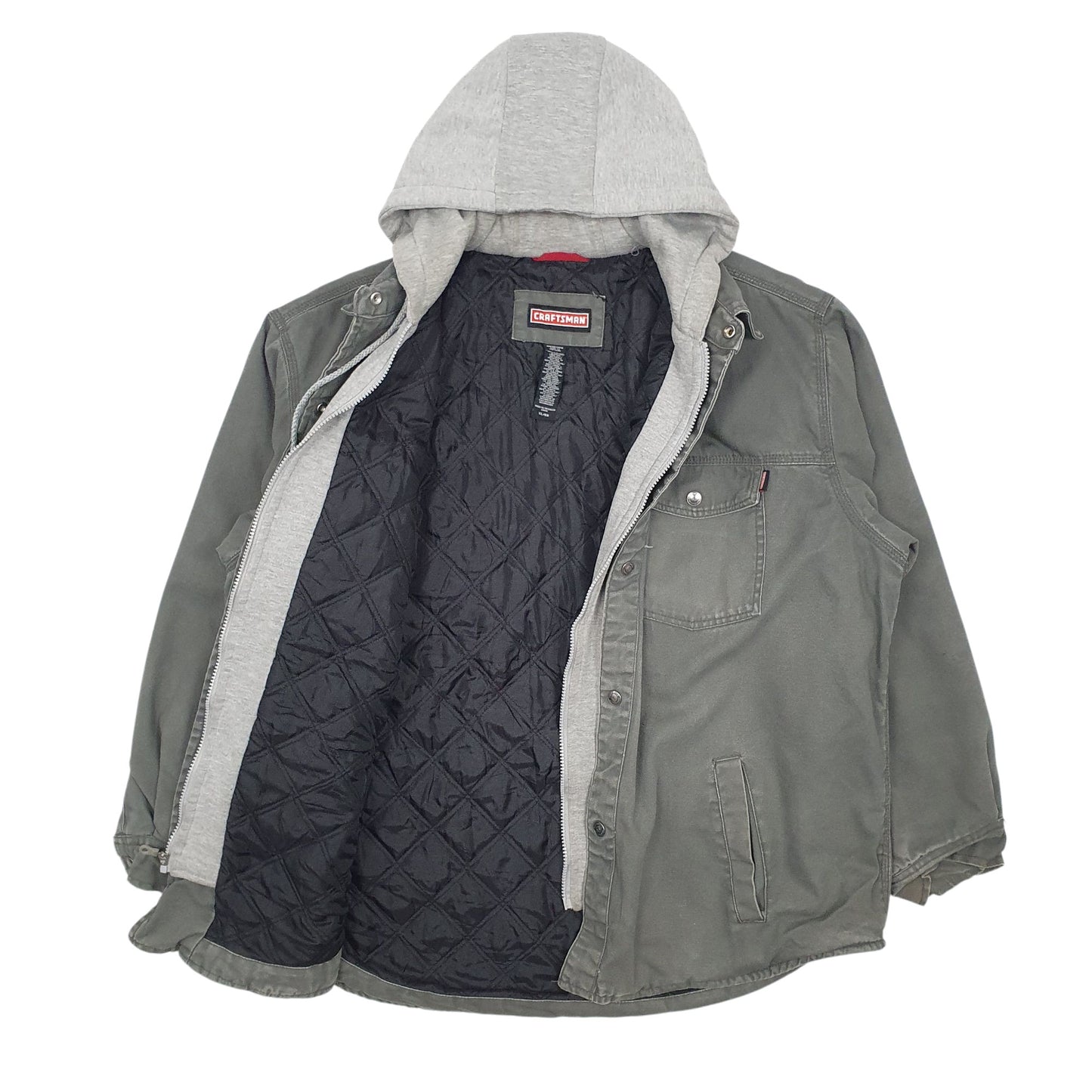 Mens Grey Craftsman   Coat