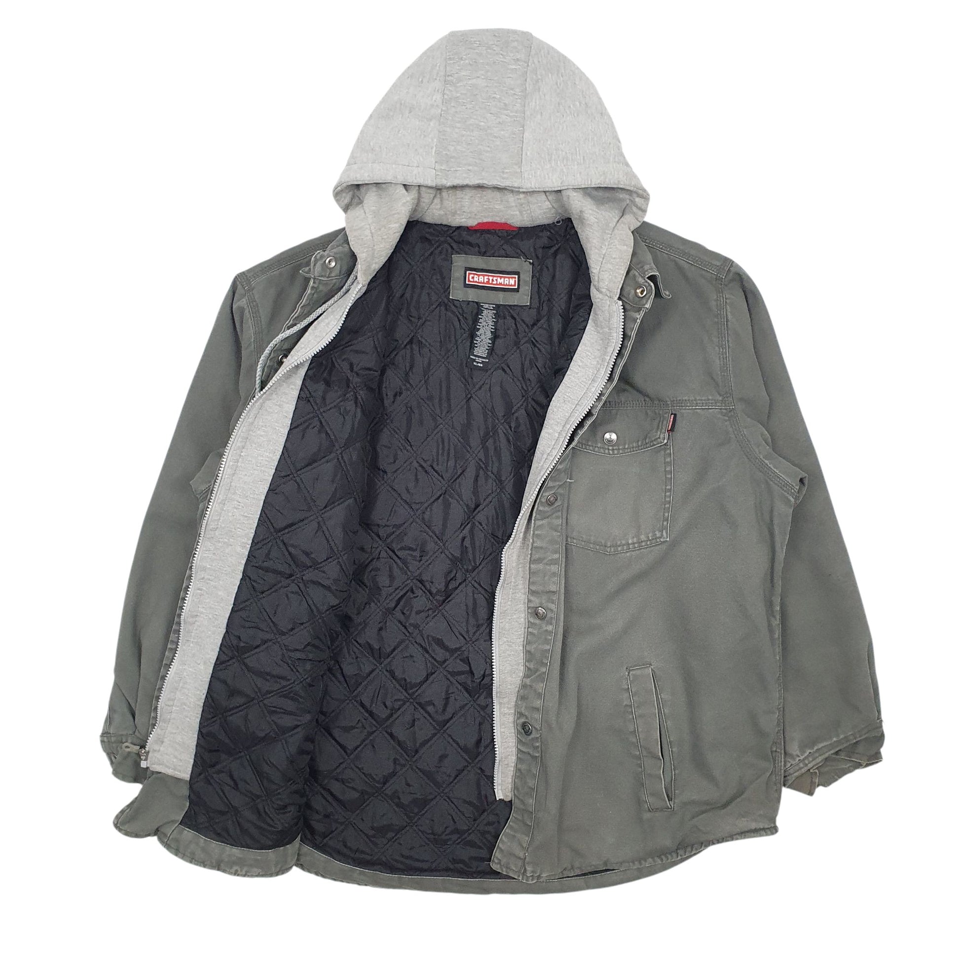 Mens Grey Craftsman   Coat