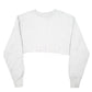 Womens Grey Champion Reverse Weave Cropped Cut Off Crewneck Jumper