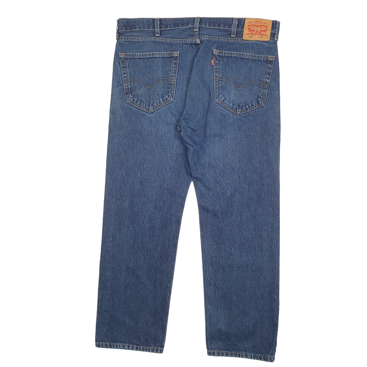 Mens Blue Levis  505 JeansW38 L29
