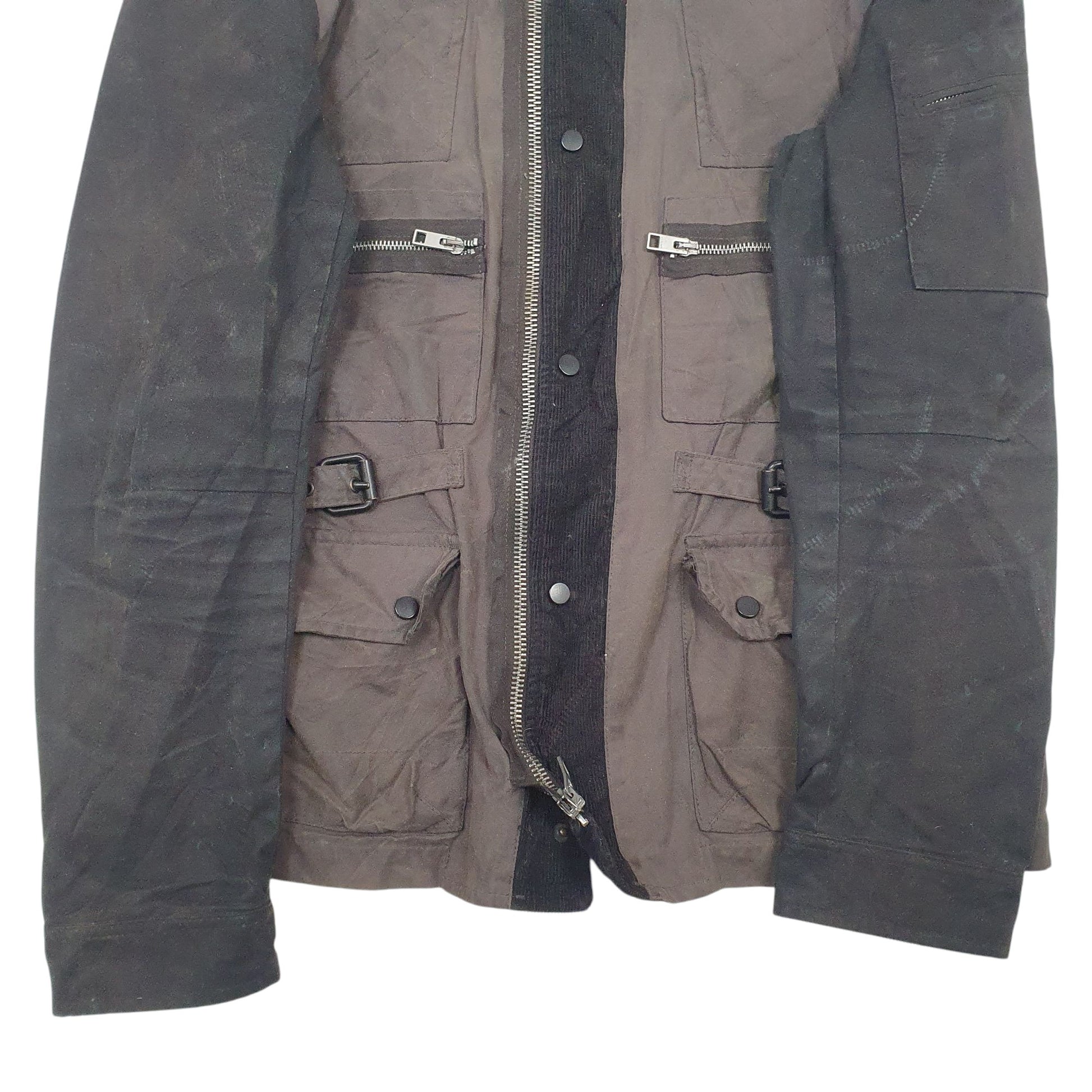 Mens Grey All Saints   Coat