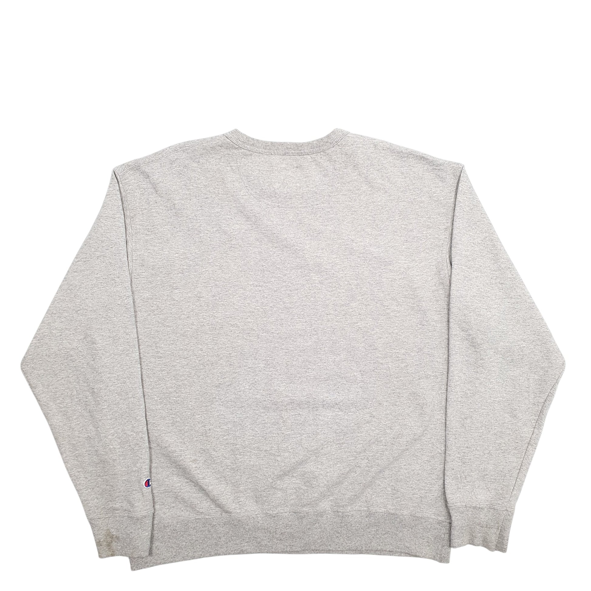 Mens Grey Champion  Crewneck Jumper