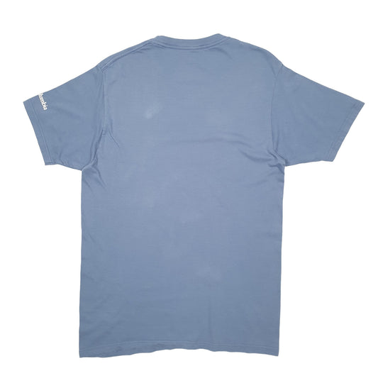 Mens Blue Columbia Sportswear Spellout Short Sleeve T Shirt