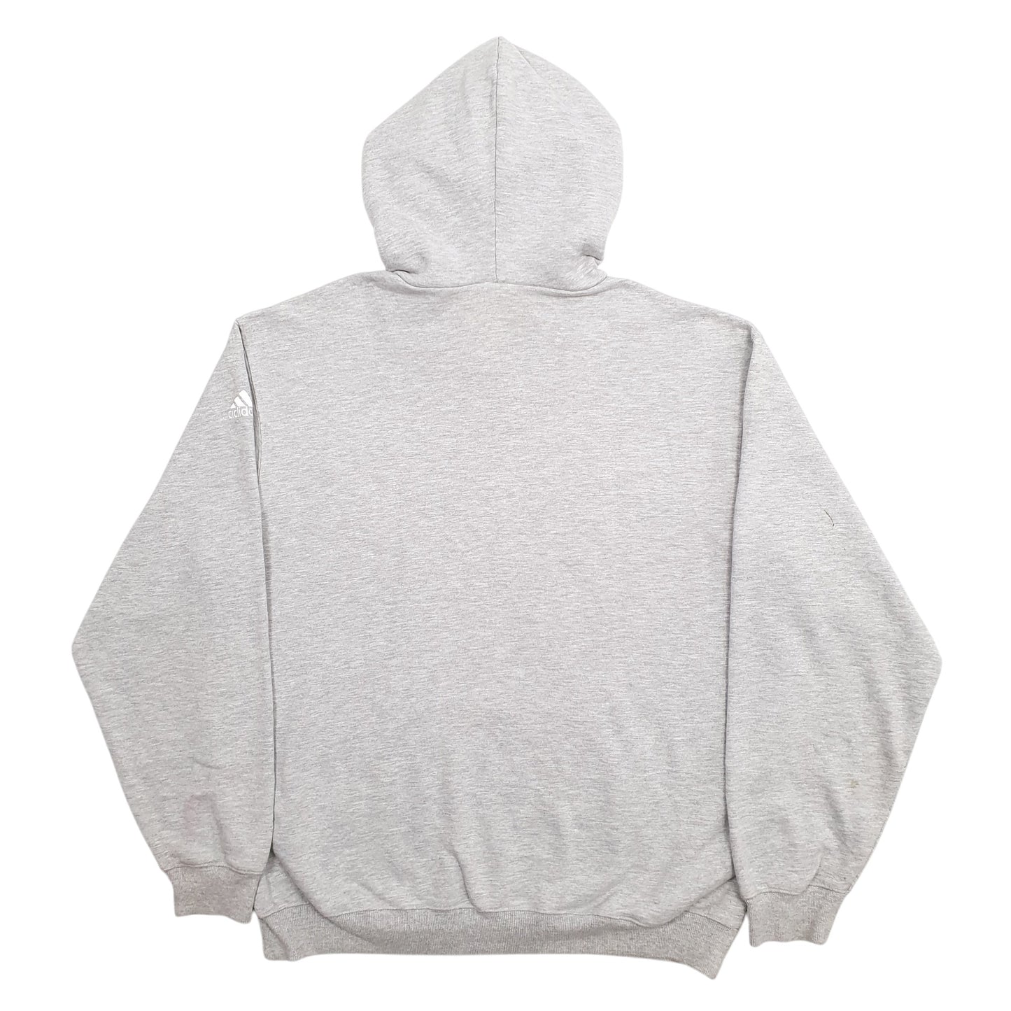 Mens Grey Adidas Duke Tennis Spellout Hoodie Jumper