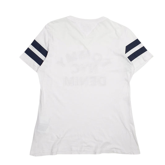 Mens White Tommy Hilfiger  Short Sleeve T Shirt