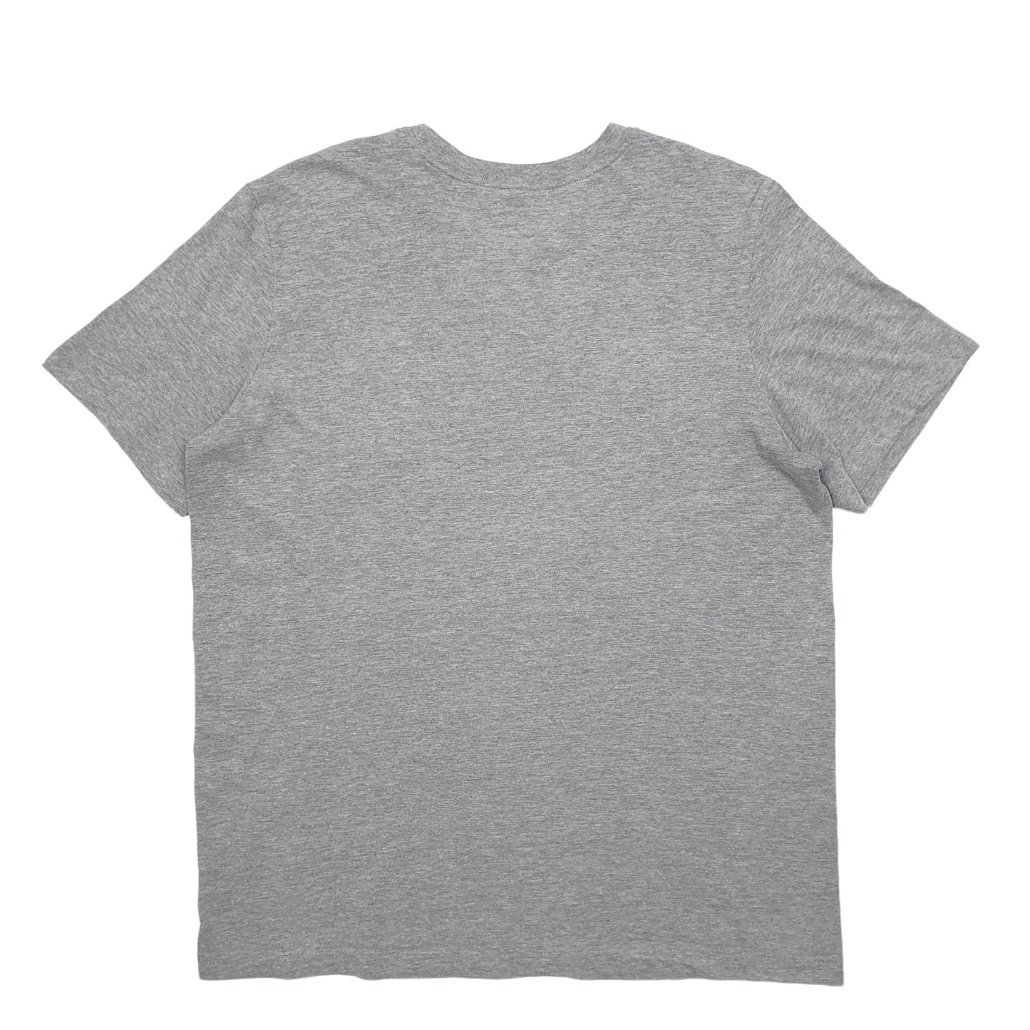 Mens Grey Nike Spellout Short Sleeve T Shirt