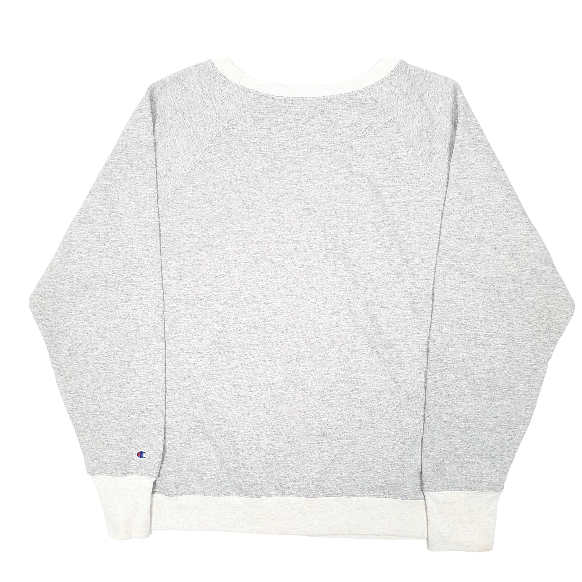 Womens Grey Champion  Crewneck Jumper