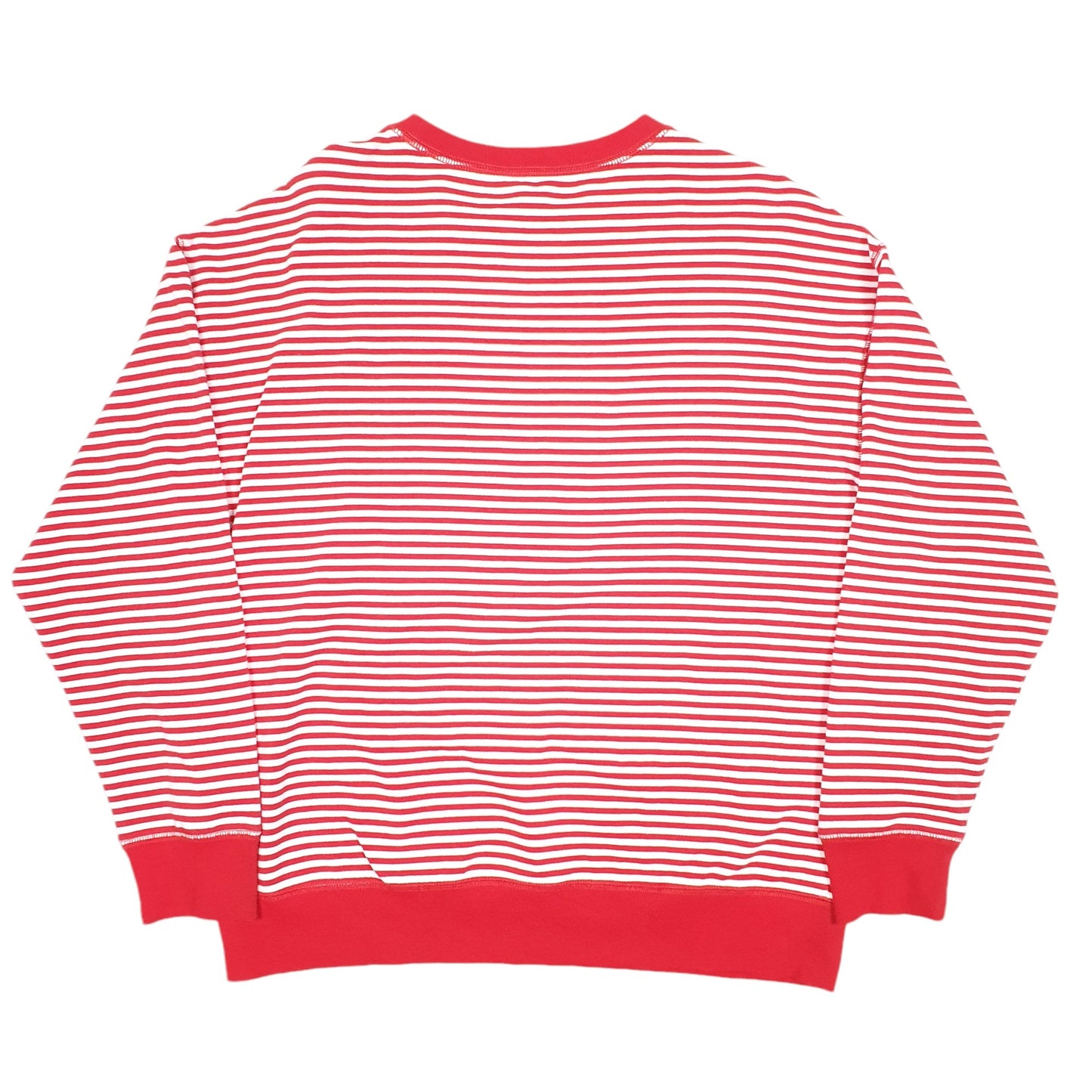 Womens Red Eddie Bauer USA Stars Stripes Crewneck Jumper