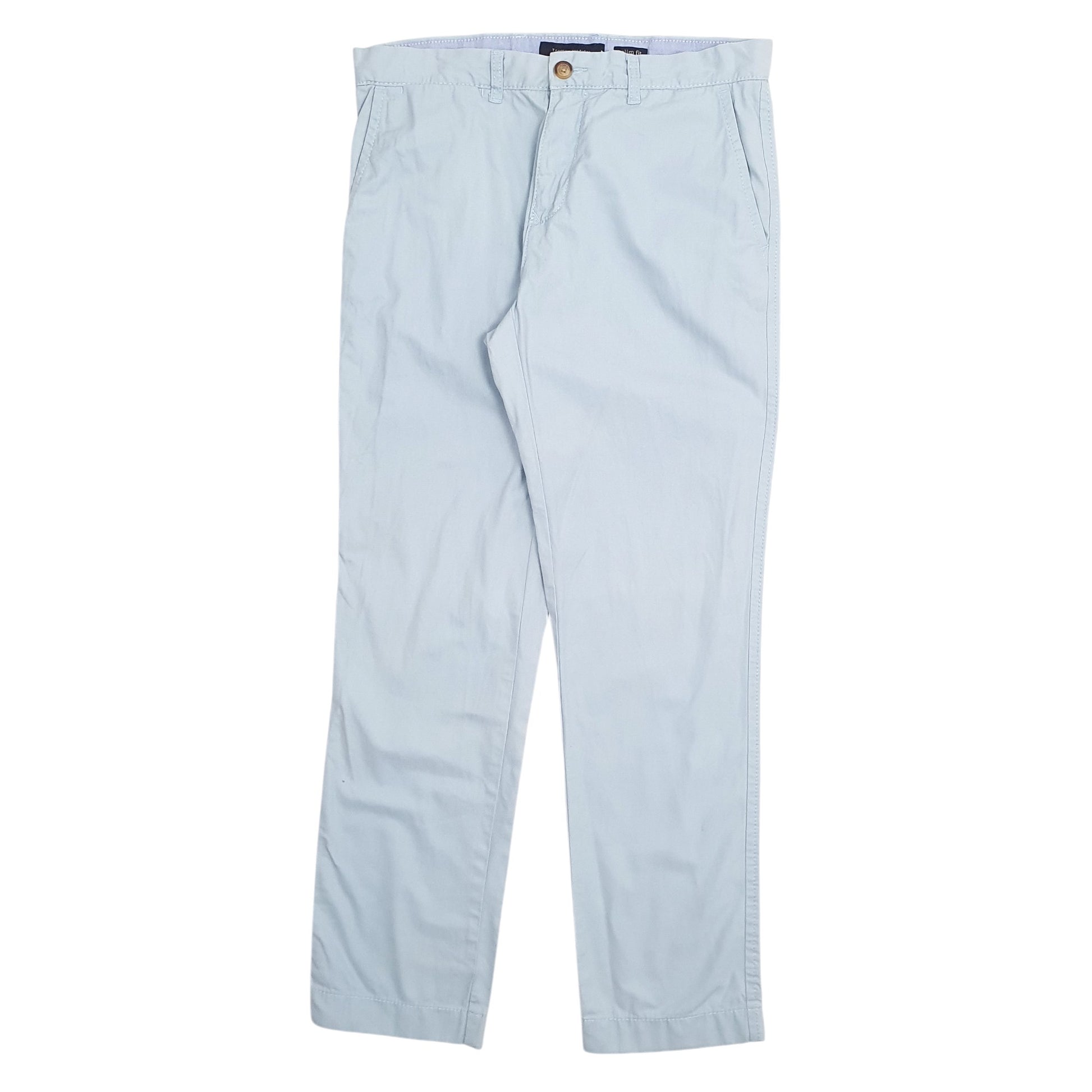 Mens Blue Tommy Hilfiger  Chino Trousers