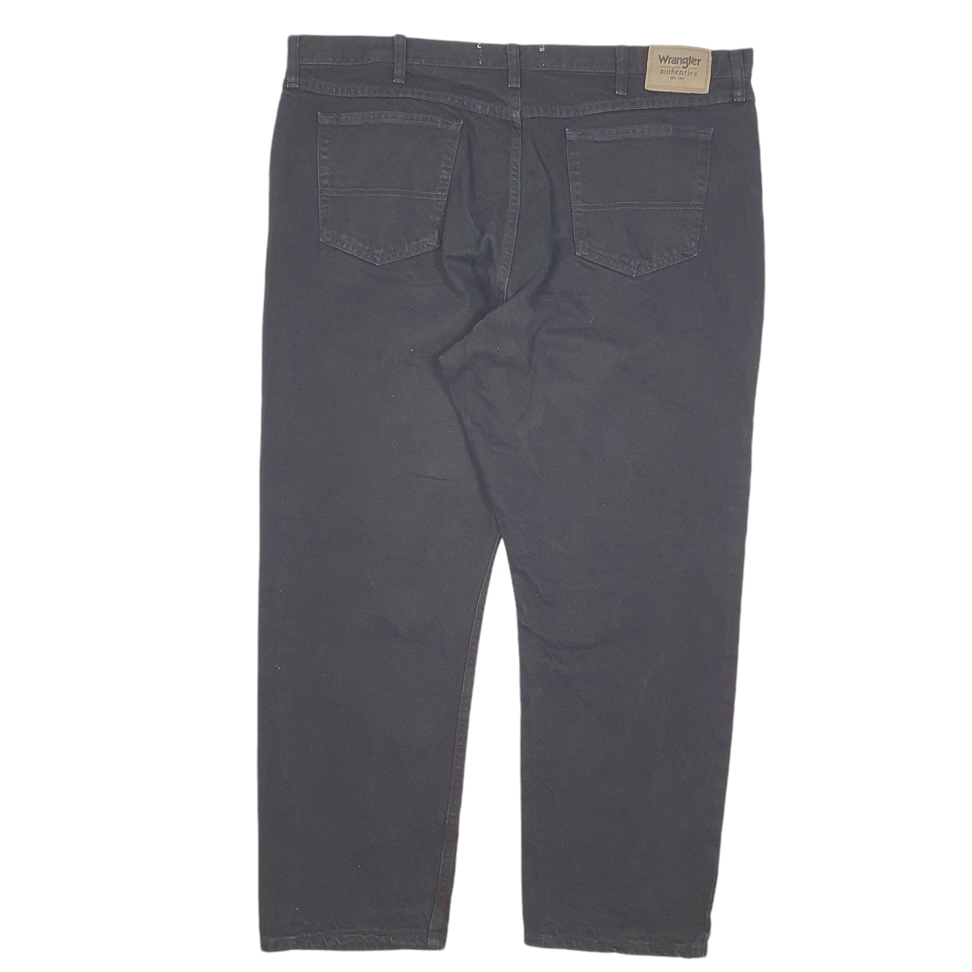 Mens Black Wrangler  Casual JeansW44 L30