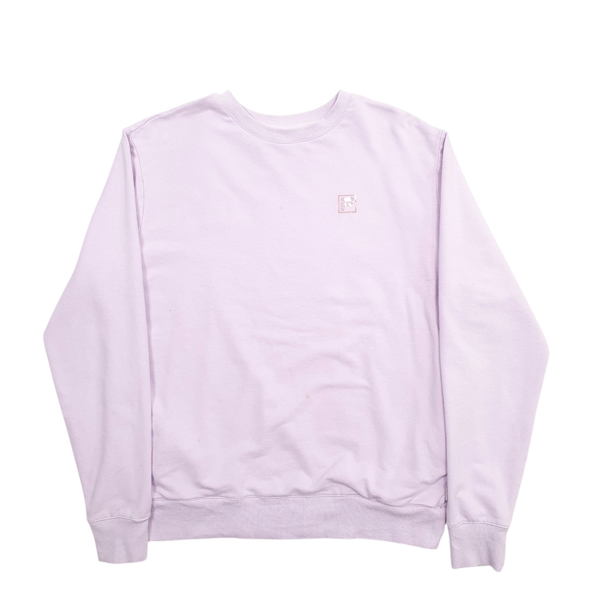 Womens Purple Fila  Crewneck Jumper