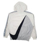 Mens White Nike Hoodie  Coat