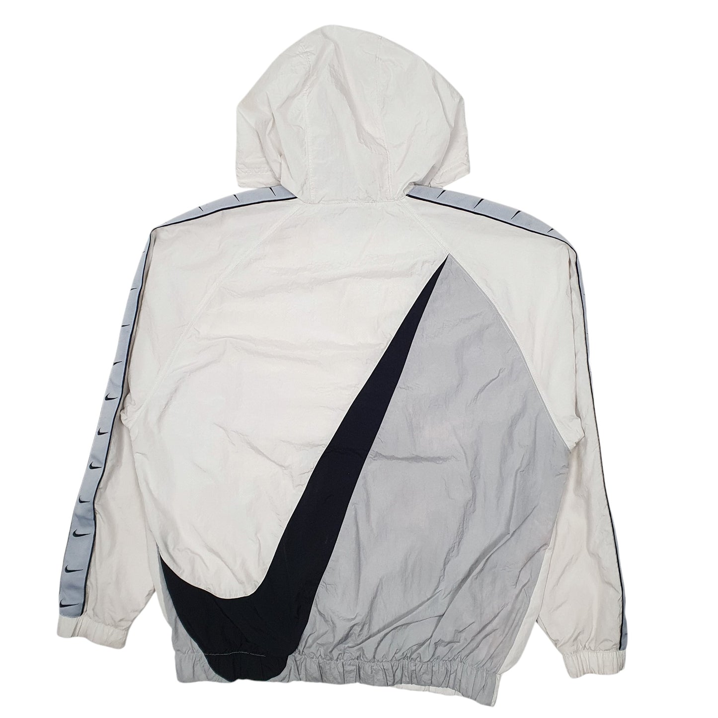 Mens White Nike Hoodie  Coat