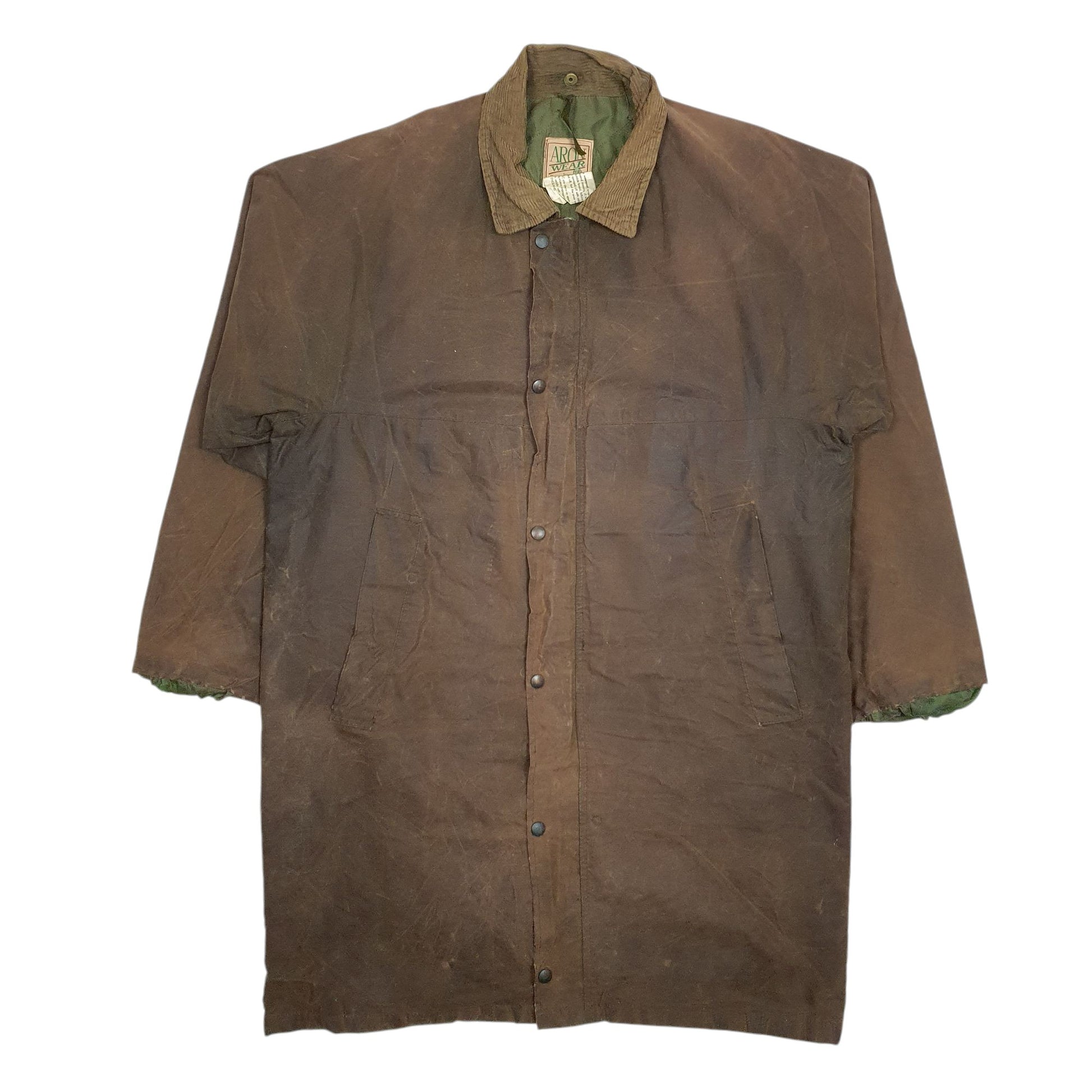 Mens Brown Aron Wear   Coat