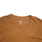 Mens Brown Dickies Pocket Short Sleeve T Shirt