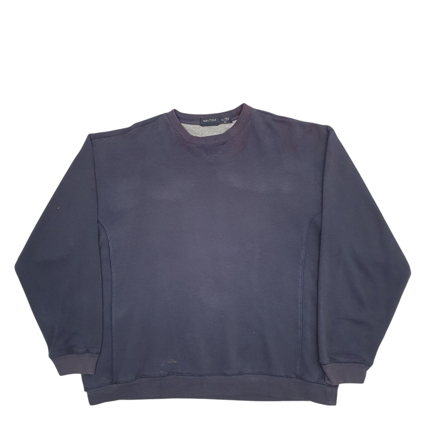 Mens Navy Nautica  Crewneck Jumper