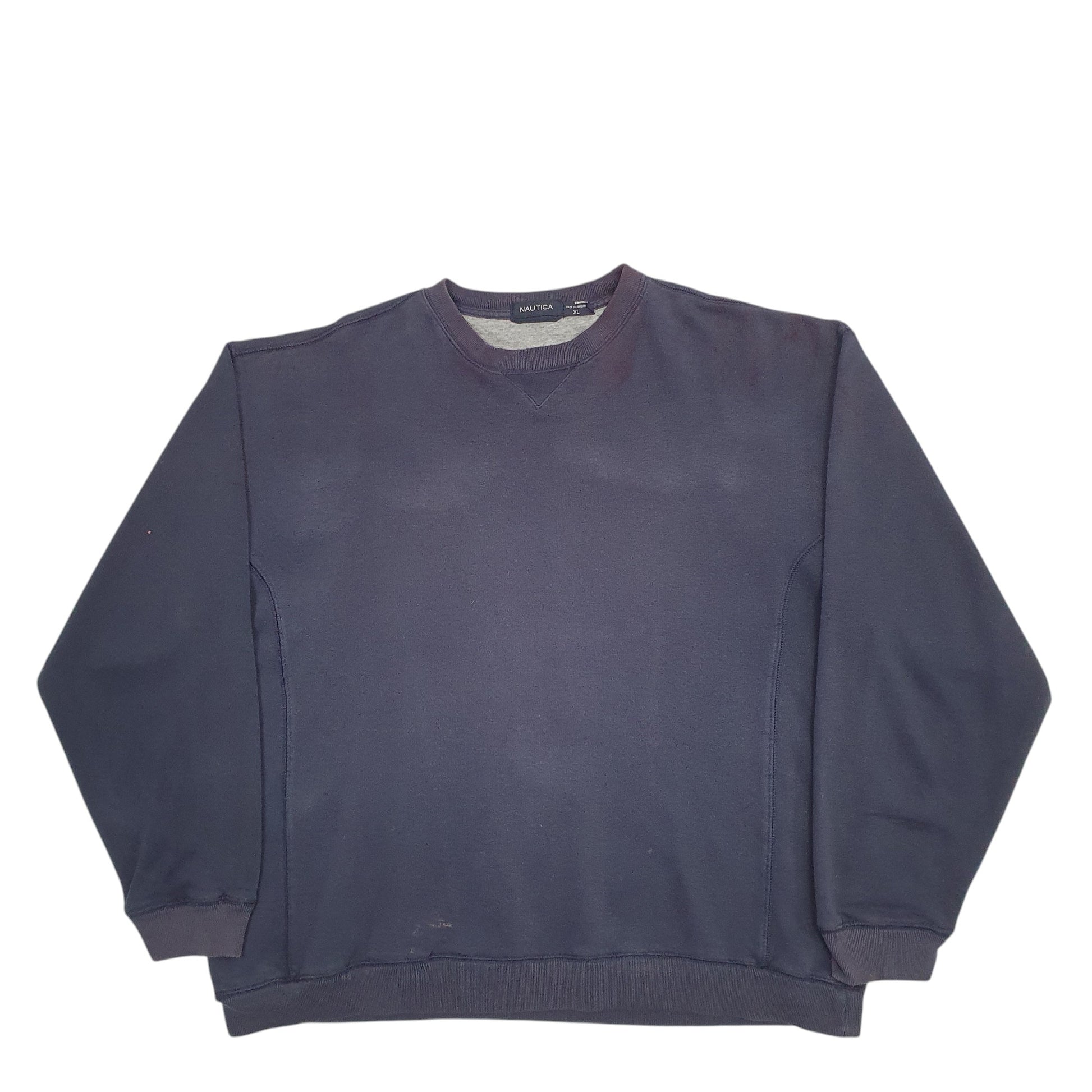 Mens Navy Nautica  Crewneck Jumper