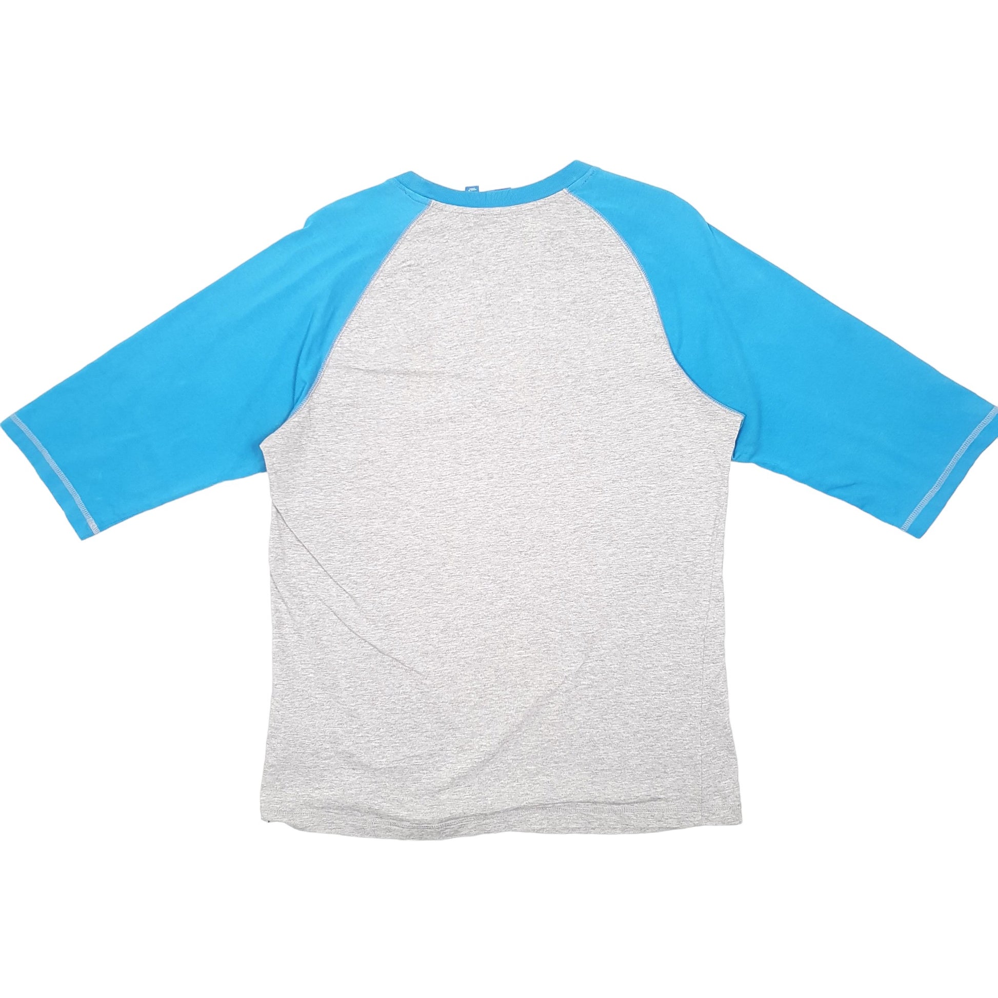 Mens Grey Adidas Baseball Style Short Sleeve T Shirt