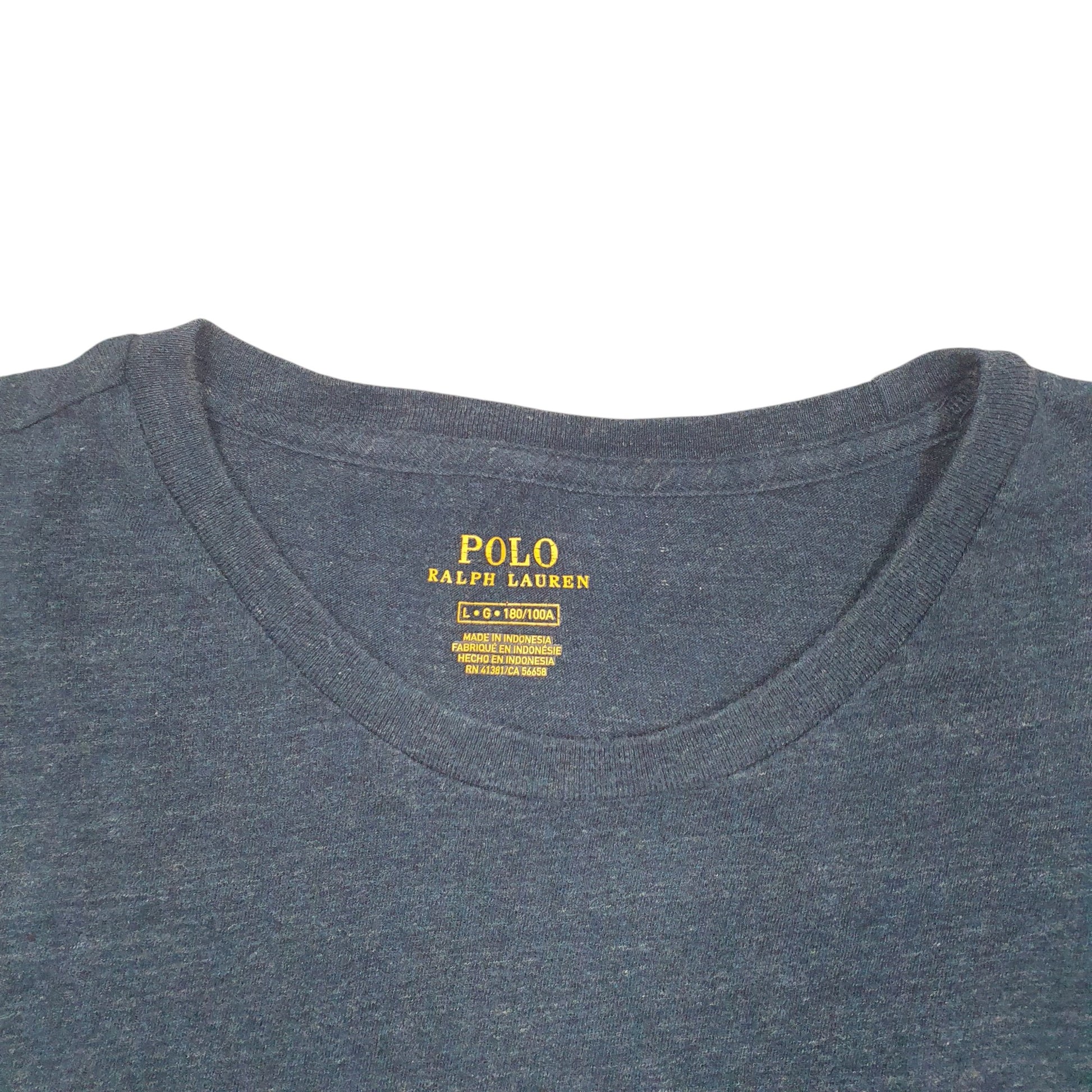 Mens Navy Polo Ralph Lauren  Long Sleeve T Shirt