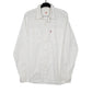 Mens White Levis  Long Sleeve Shirt