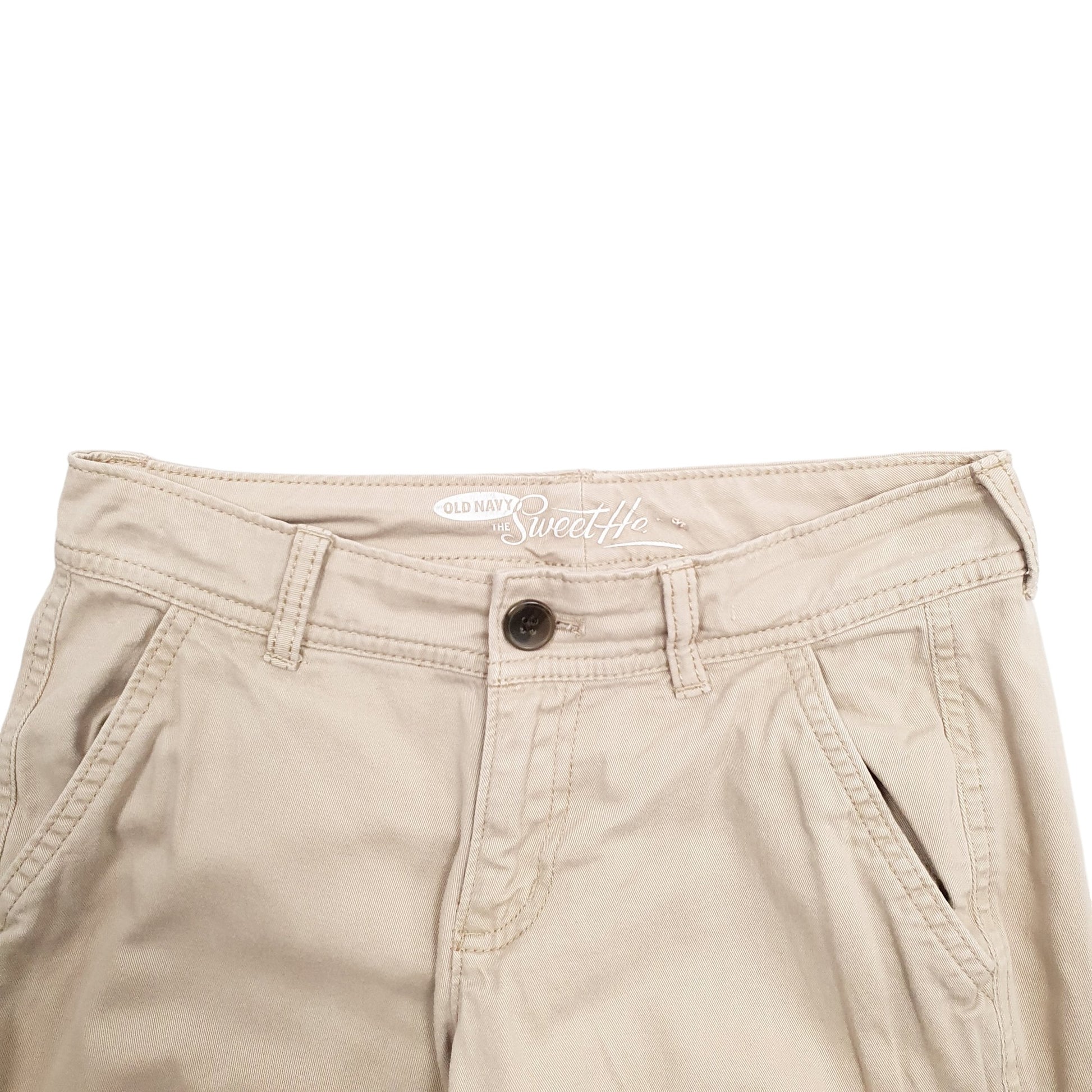 Womens Beige Old Navy Sweetheart Chino Trousers