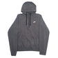 Mens Grey Nike  Quarter Zip Jumper