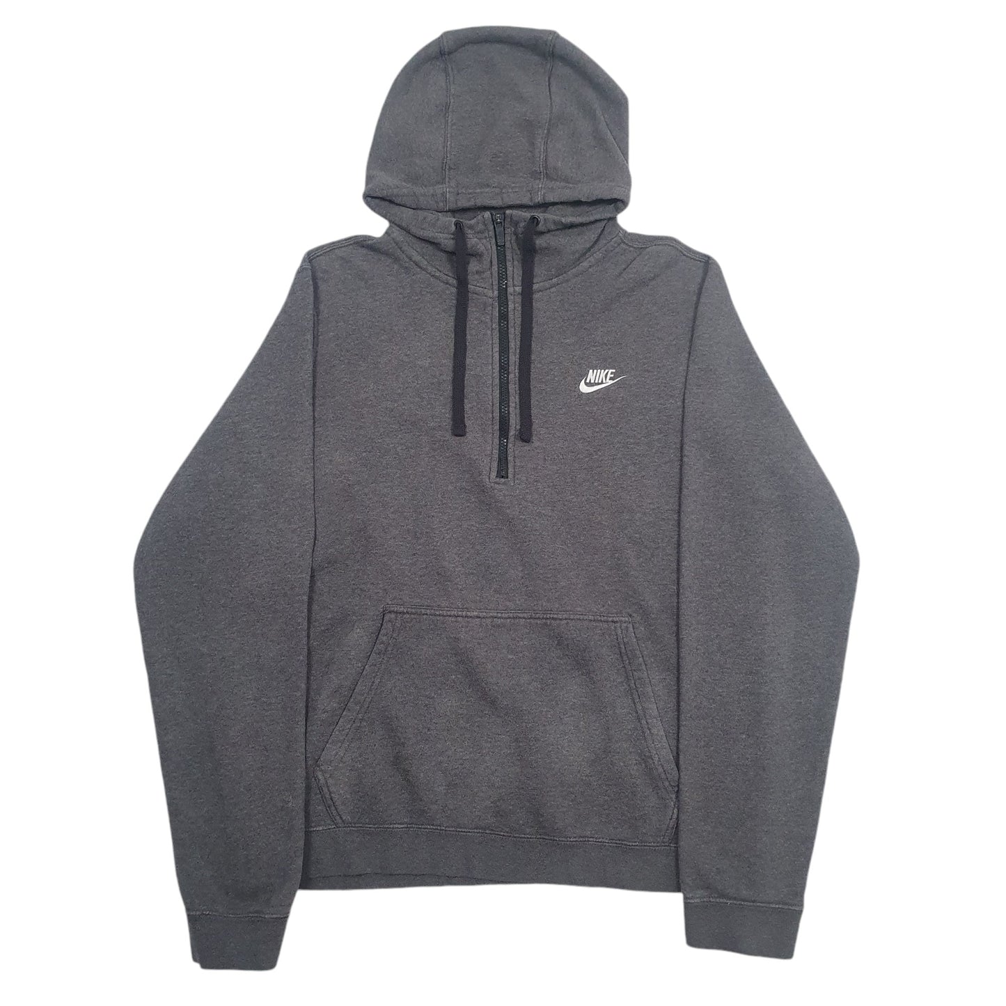 Mens Grey Nike  Quarter Zip Jumper