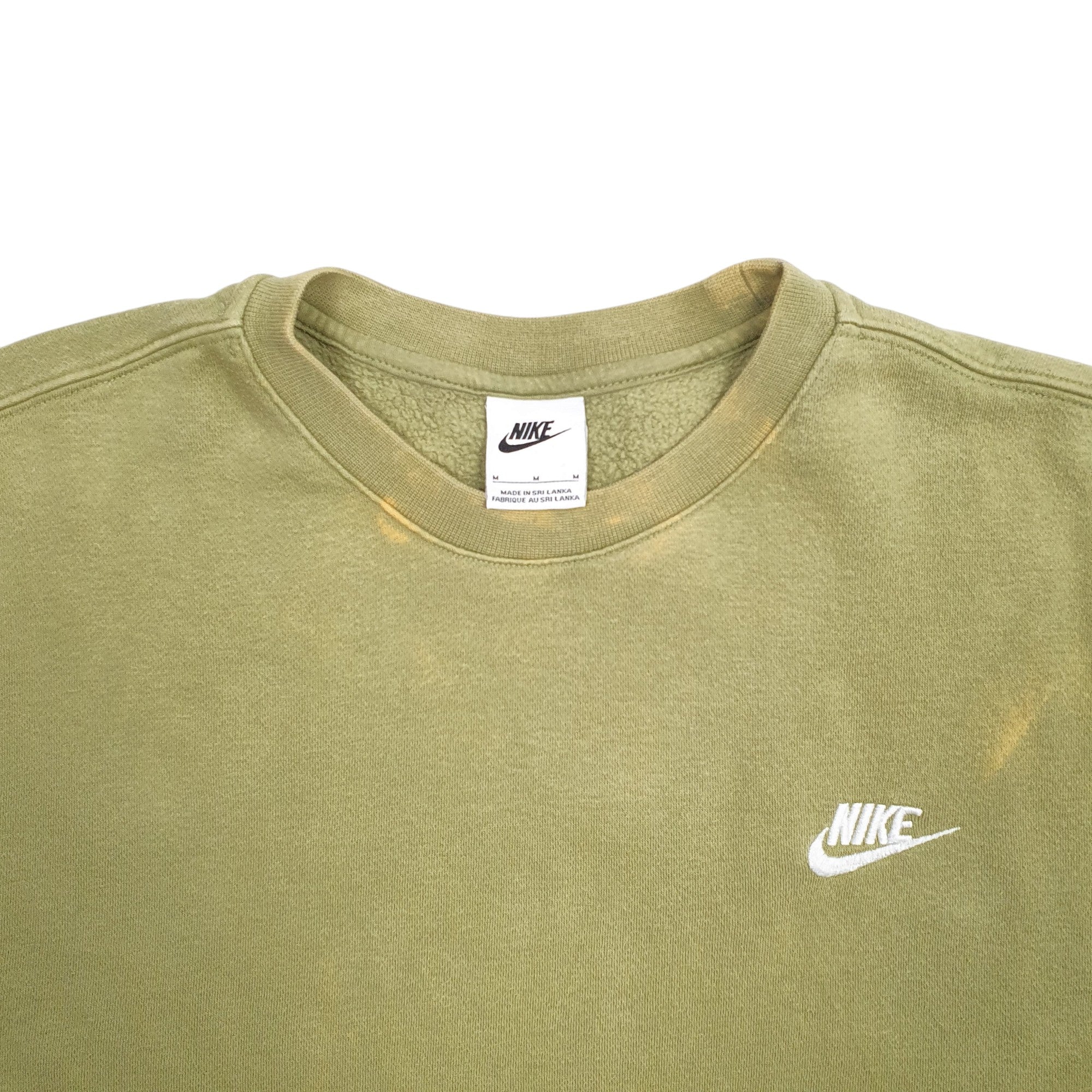 Nike Crewneck Cotton Blend Sweatshirt Jumper Mens M