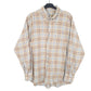 Mens Grey Barbour Winter Check Flannel Overshirt Long Sleeve Shirt