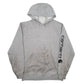 Mens Grey Carhartt Loose Fit Hoodie Jumper