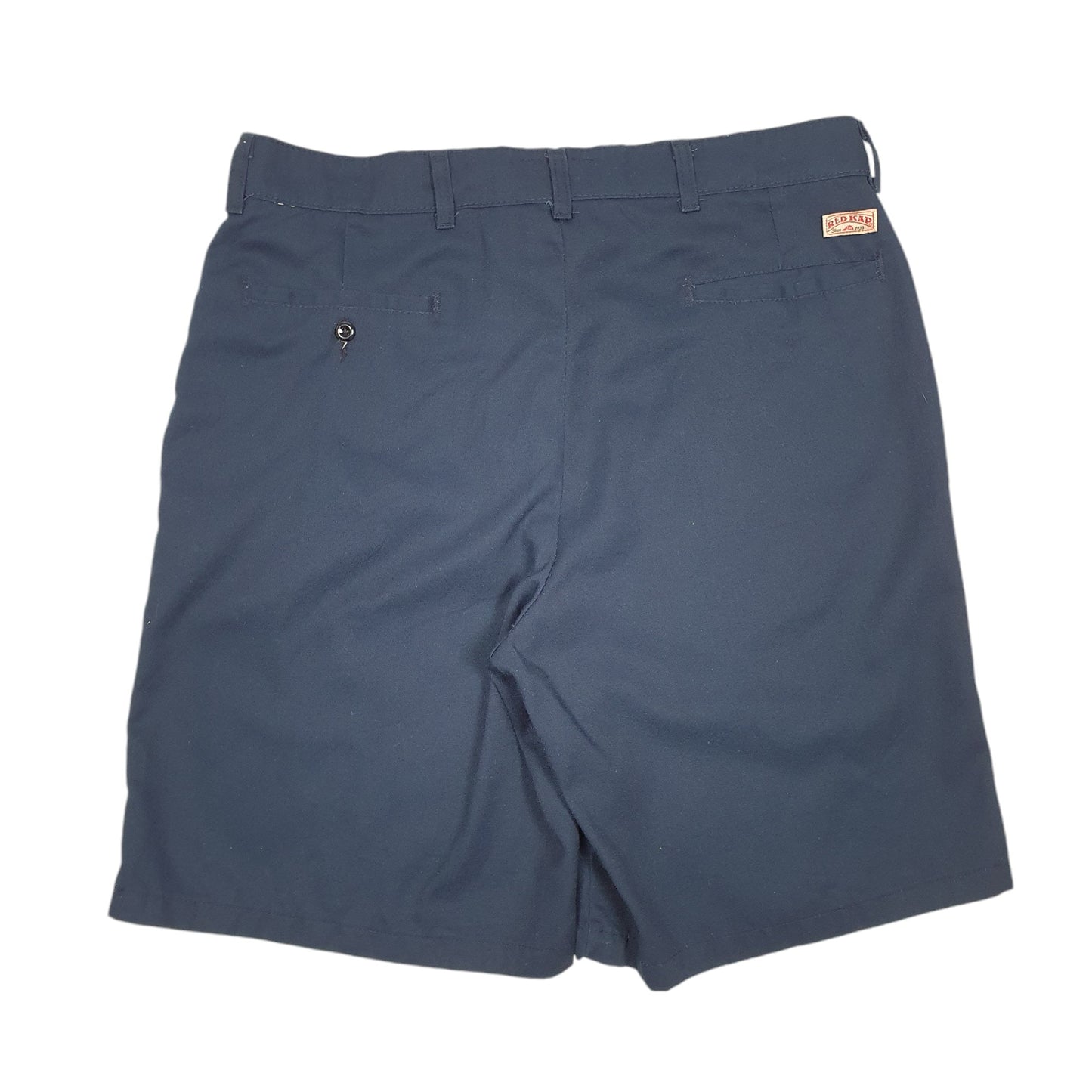 Mens Navy Red Kap Workwear USA Chino Shorts