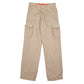 Mens Beige Hugo Boss Vintage Cargo Trousers