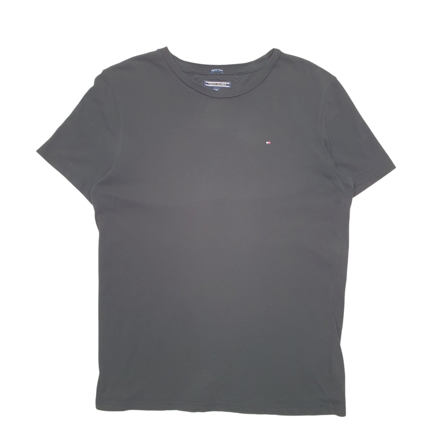 Mens Black Tommy Hilfiger  Short Sleeve T Shirt