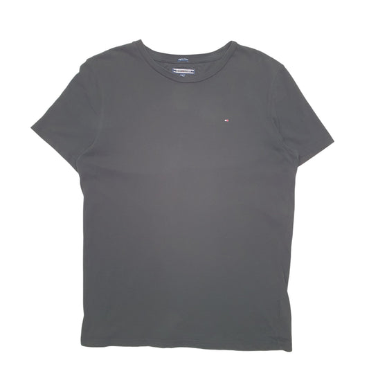 Mens Black Tommy Hilfiger  Short Sleeve T Shirt