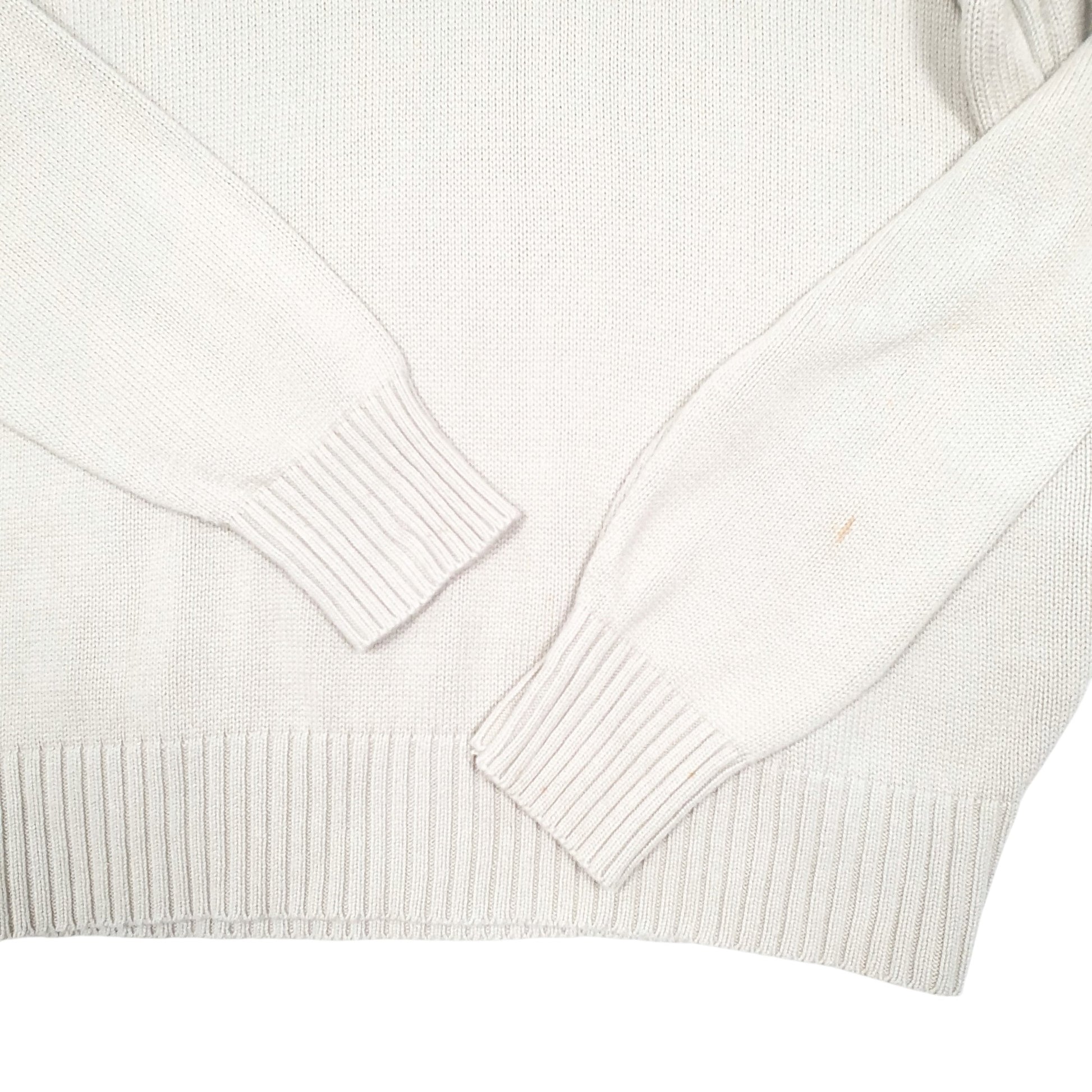 Mens Beige Polo Ralph Lauren Knit V Neck Jumper