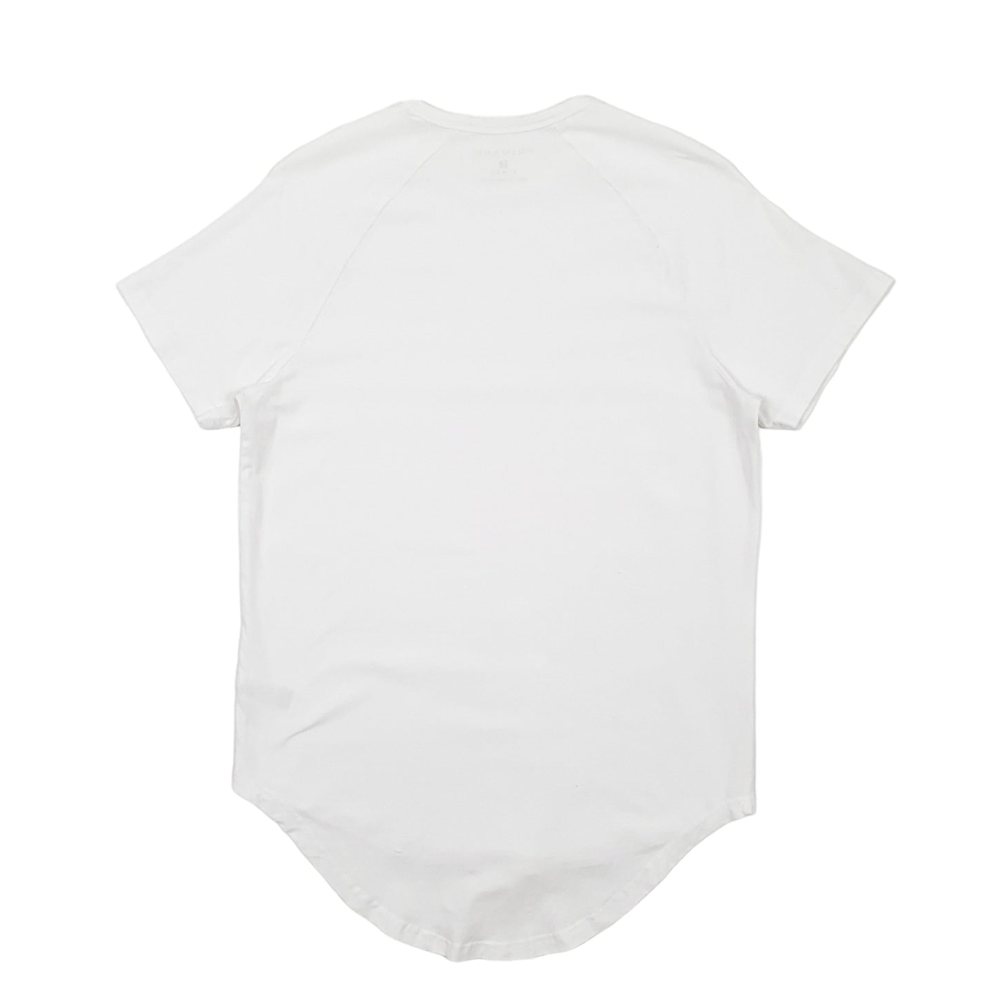 Mens White Primark Slim Fit Short Sleeve T Shirt