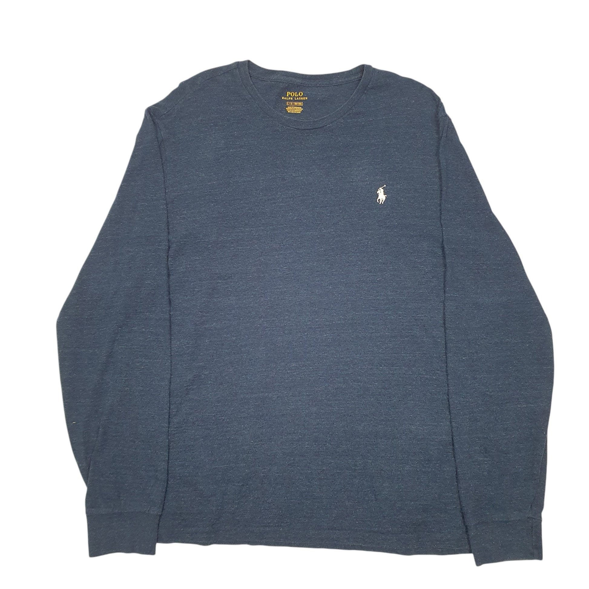 Mens Navy Polo Ralph Lauren  Long Sleeve T Shirt