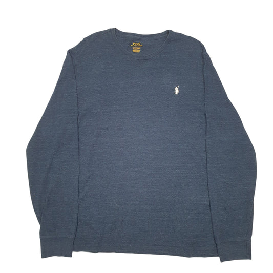 Mens Navy Polo Ralph Lauren  Long Sleeve T Shirt