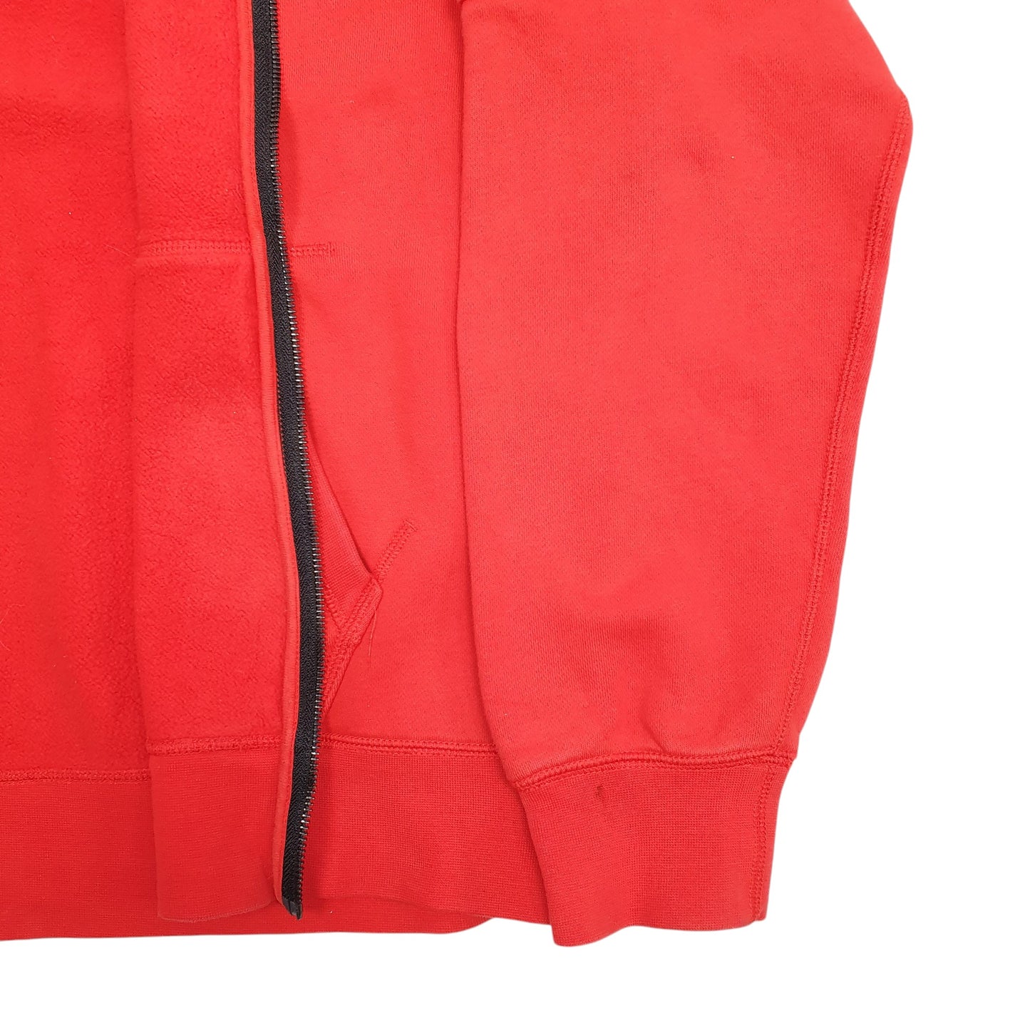 Mens Red Nike  Full Zip Jumper