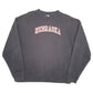 Mens Black Adidas Vintage Nebraska Spellout Crewneck Jumper