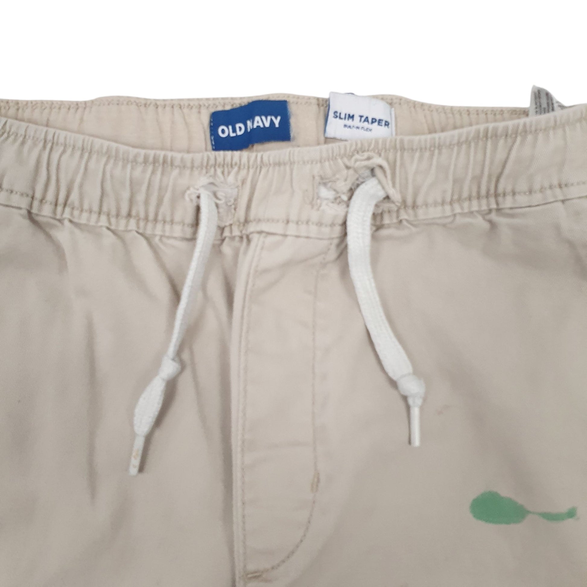 Mens Beige Old Navy Taper Jogger Trousers