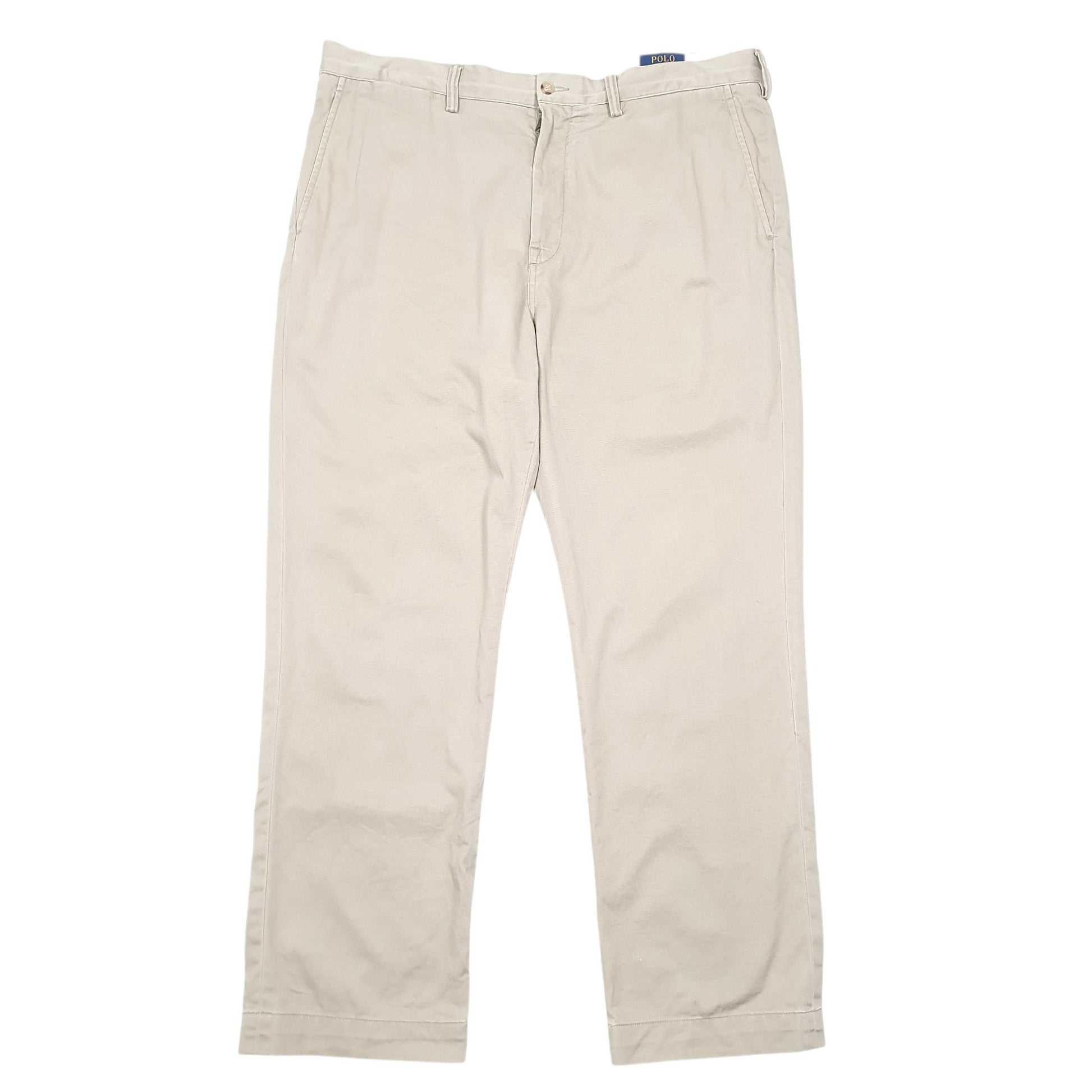 Mens Beige Polo Ralph Lauren Classic Chino Trousers