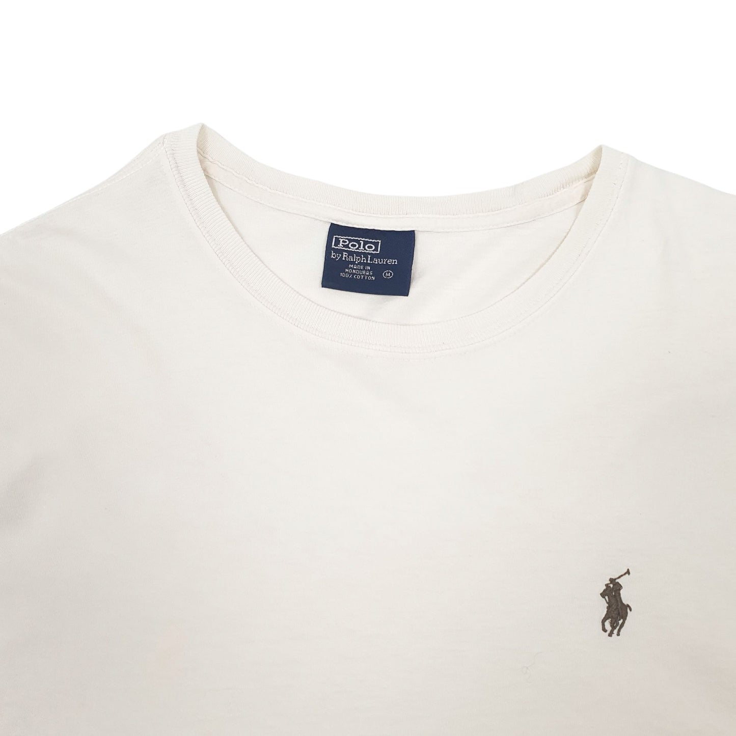Mens Cream Polo Ralph Lauren  Short Sleeve T Shirt