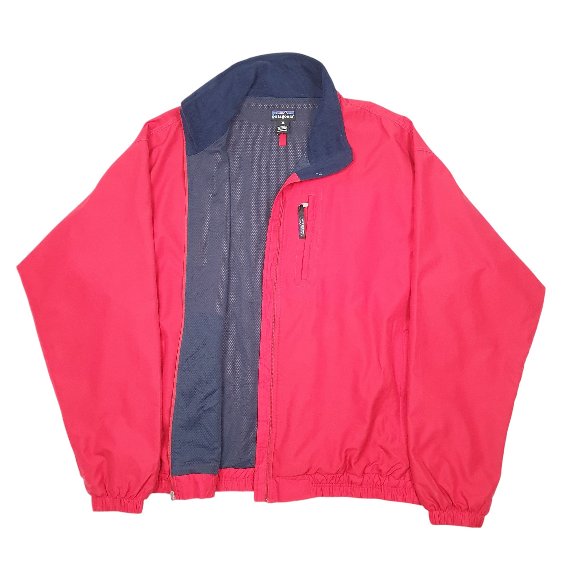 Mens Red Patagonia Windbreaker Outdoors  Coat