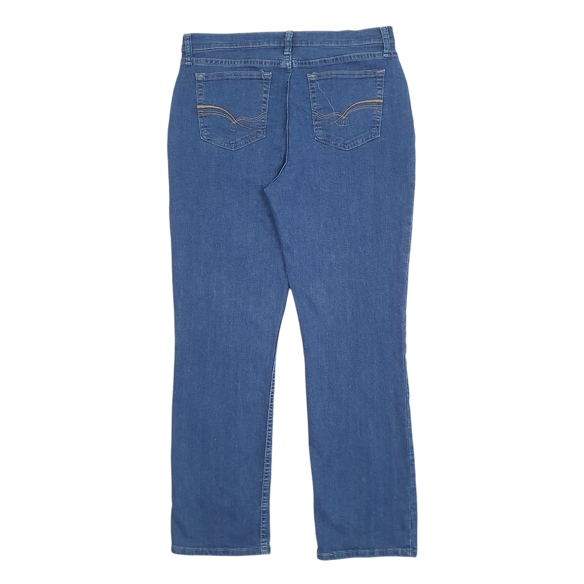 Womens Blue Lee Riders Stretch Fit Indigo Casual JeansW32 L30