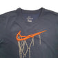 Mens Navy Nike Dri-Fit Short Sleeve T Shirt