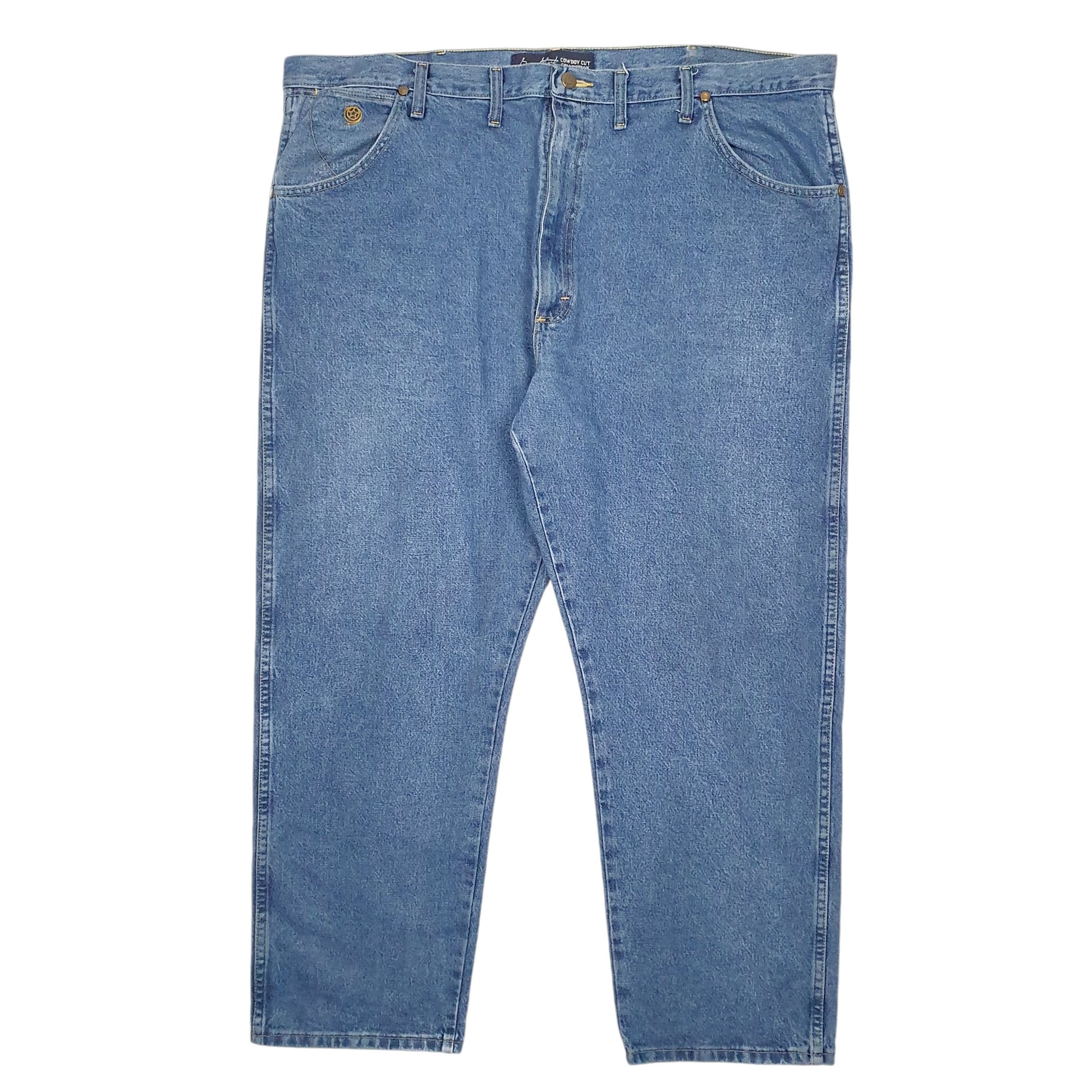 Mens Blue Wrangler Cowboy Cowboy Cut Collection JeansW44 L30