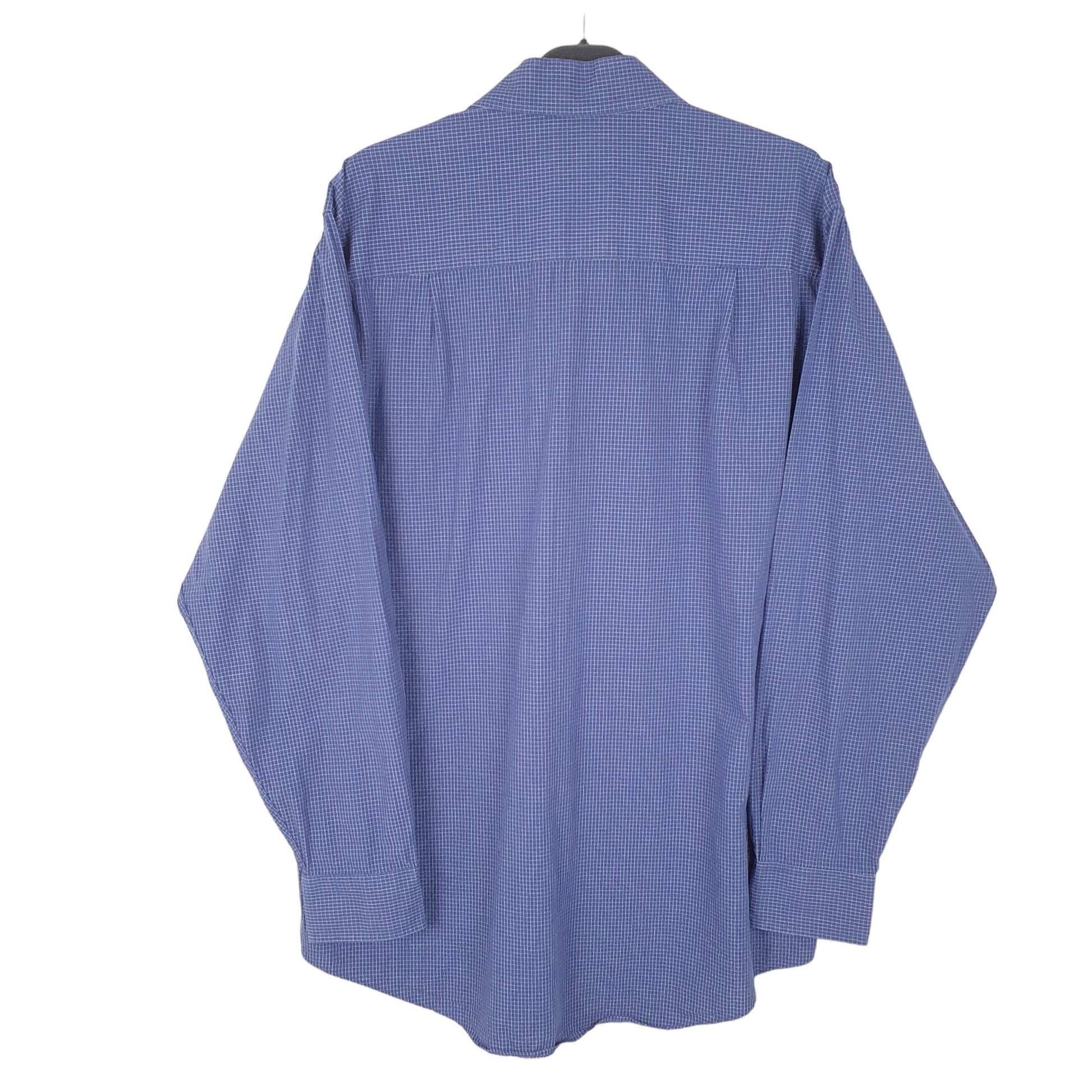 Mens Blue Calvin Klein  Long Sleeve Shirt