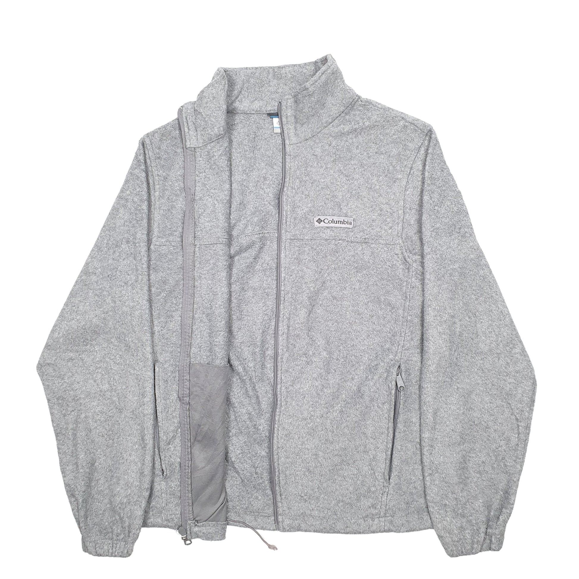 Mens Grey Columbia  Full Zip Jumper
