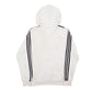 Mens White Adidas Spellout Hoodie Jumper